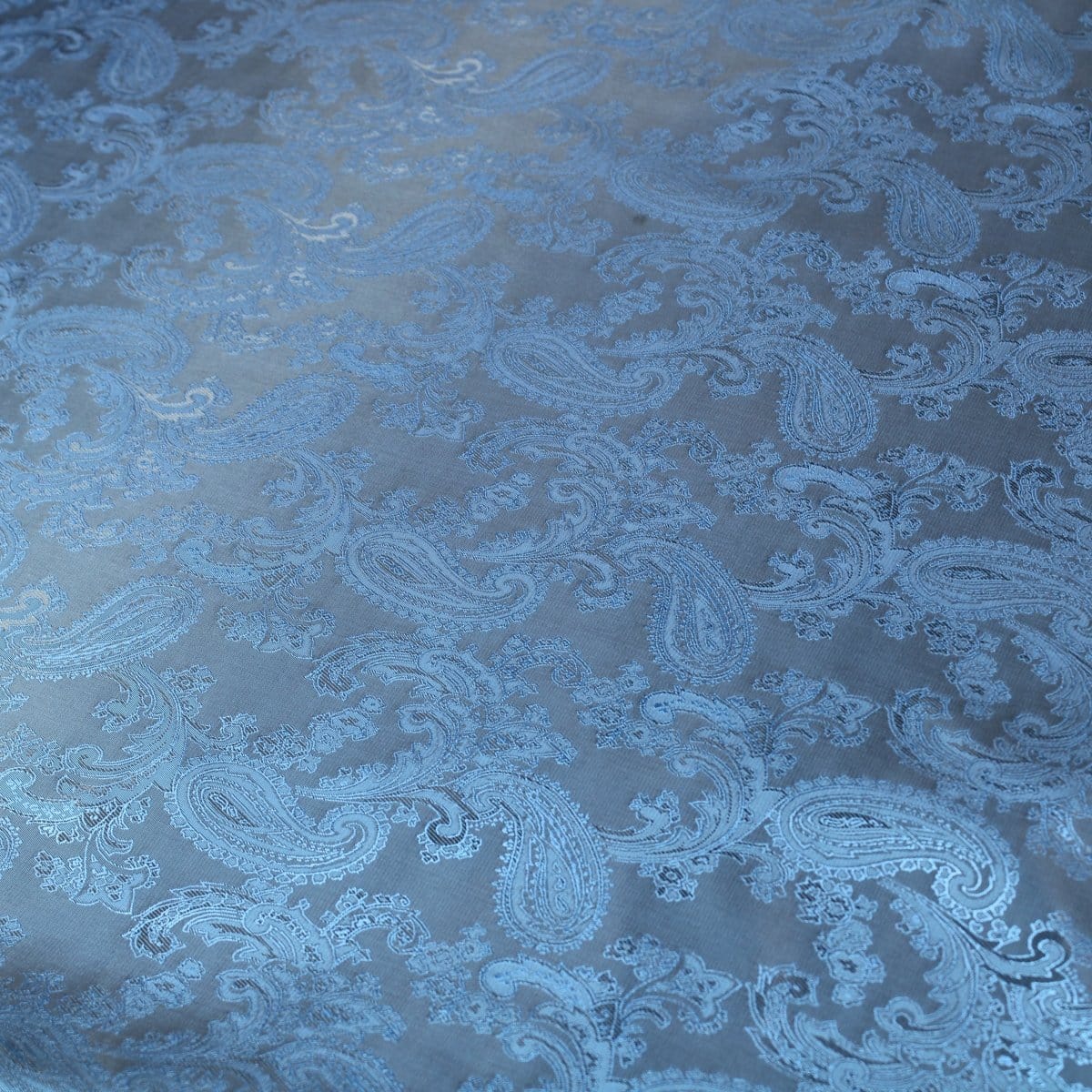 Pound A Metre Full Metre / Petrol Premium Luxury Thai Silk Jacquard Lining 60" Wide - Variations Available