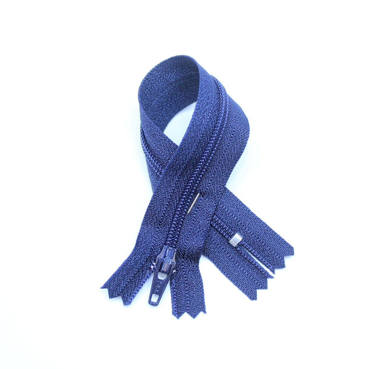 Pound A Metre Premium Navy Zip - 21cm Long