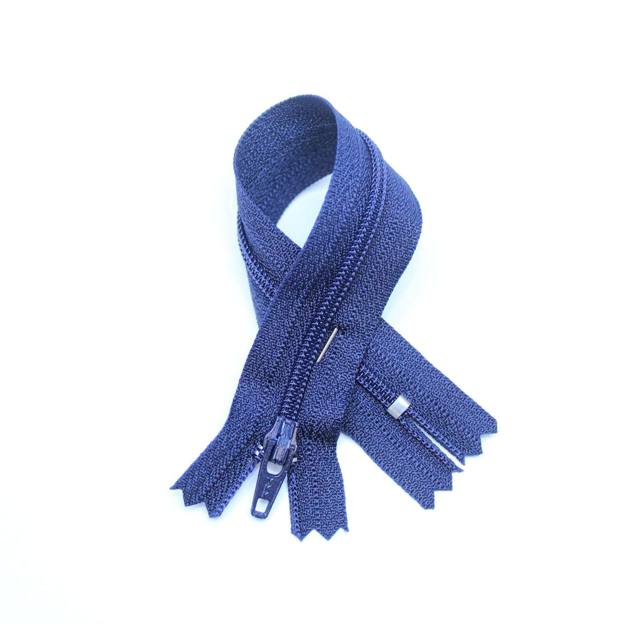 Pound A Metre Premium Navy Zip - 22cm Long