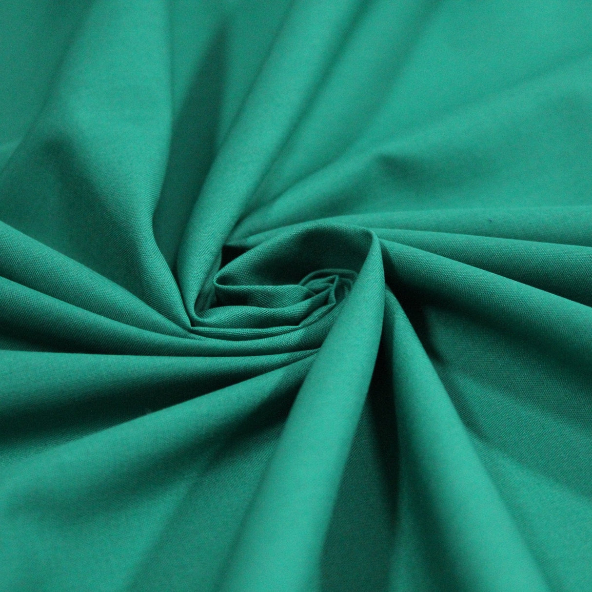 Pound A Metre Jade Green / Full Metre Premium Plain Polycotton Fabric, 60° Washable, 45"- 20 Colours Available