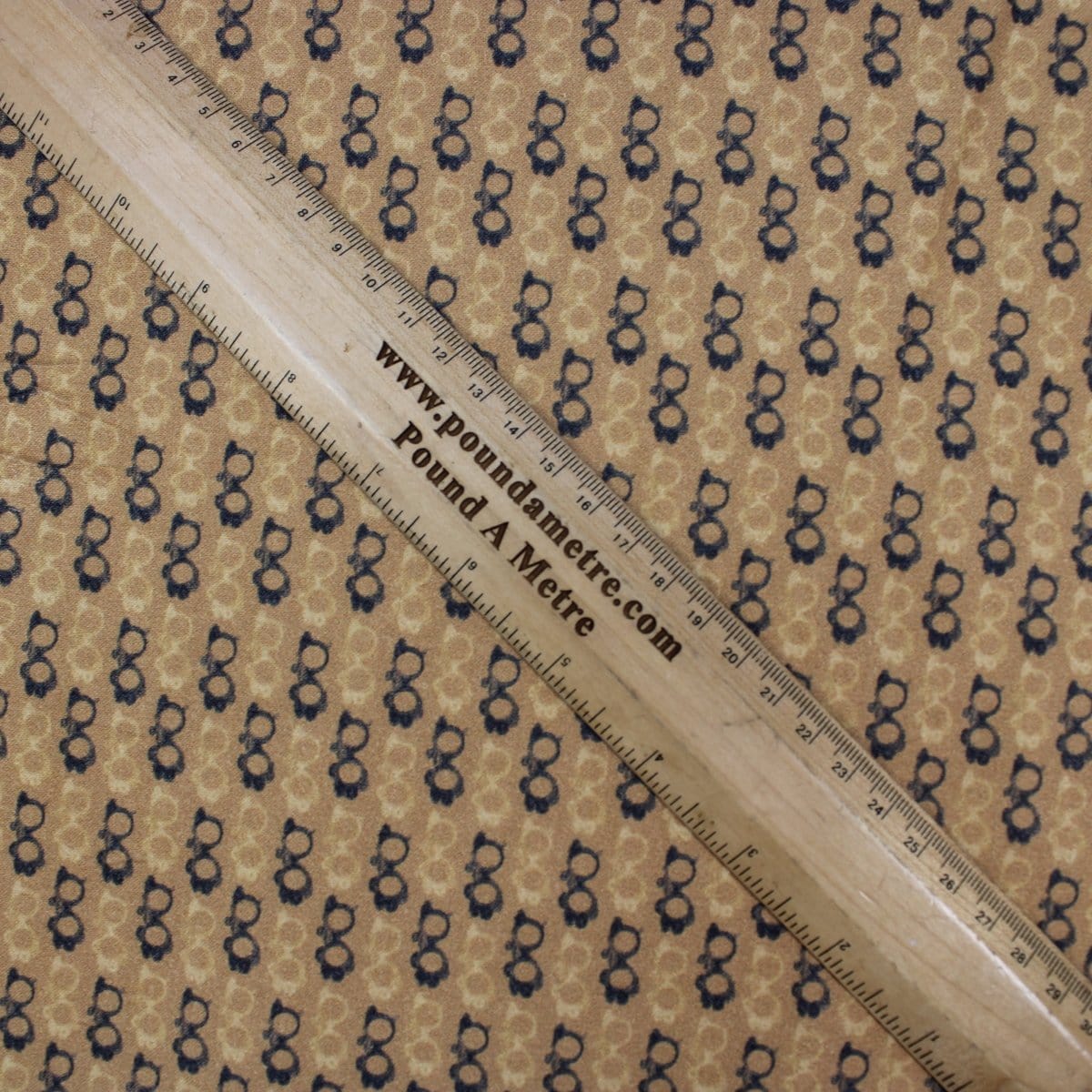 Pound A Metre 1 Metre Premium Quality 100% Spectacle Printed 44" Wide Orange