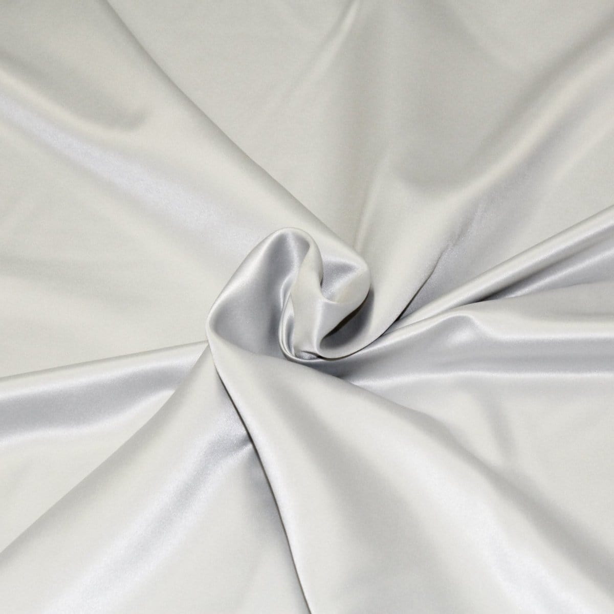 Pound A Metre Full Metre / Silver Premium Quality Duchess Matte Wedding Satin 60" Wide -  Variations Available