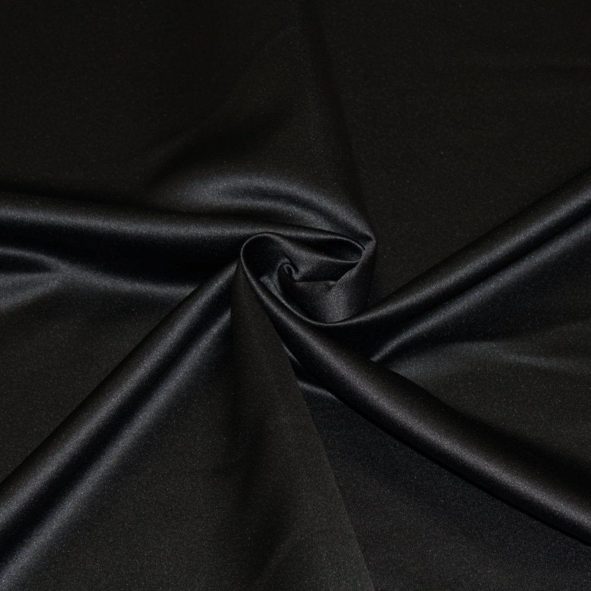 Pound A Metre Full Metre / Black Premium Quality Duchess Matte Wedding Satin 60" Wide -  Variations Available