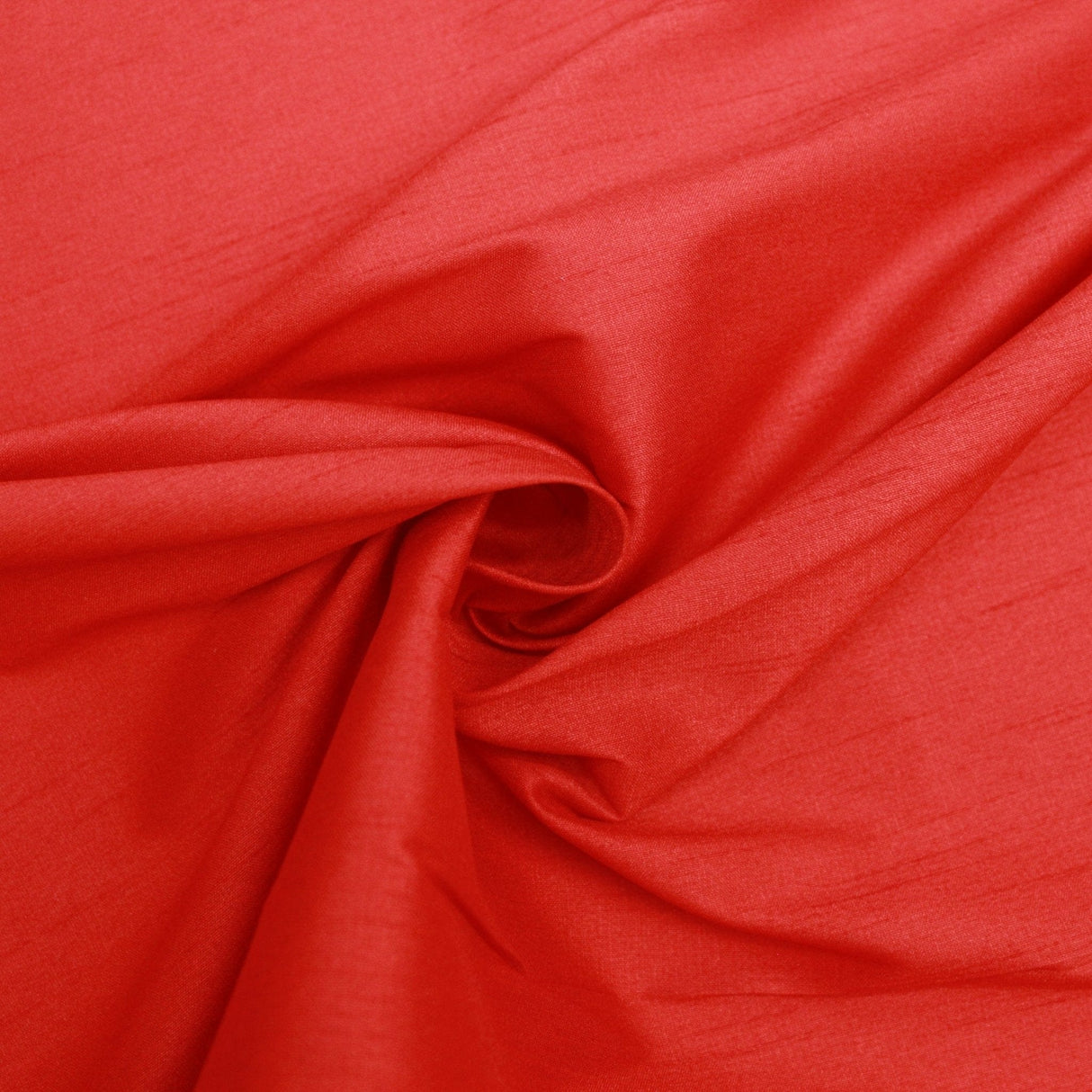 Pound A Metre Red / Full Metre Premium Quality Dupion 60" Wide - Variations Available