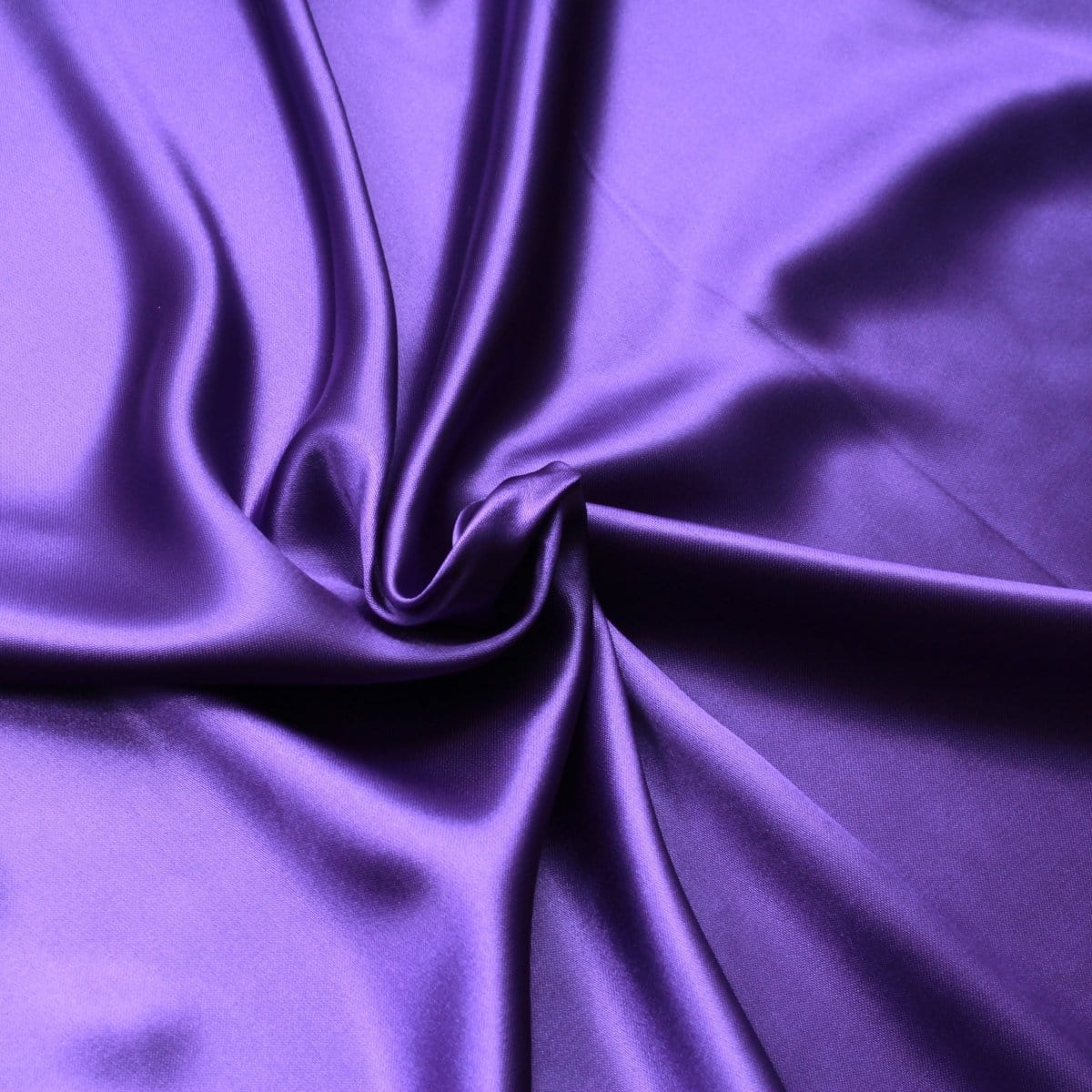Pound A Metre Full Metre / Dark Purple Premium Quality Plain Stretch Metallic Lycra 55" Wide - Variations Available