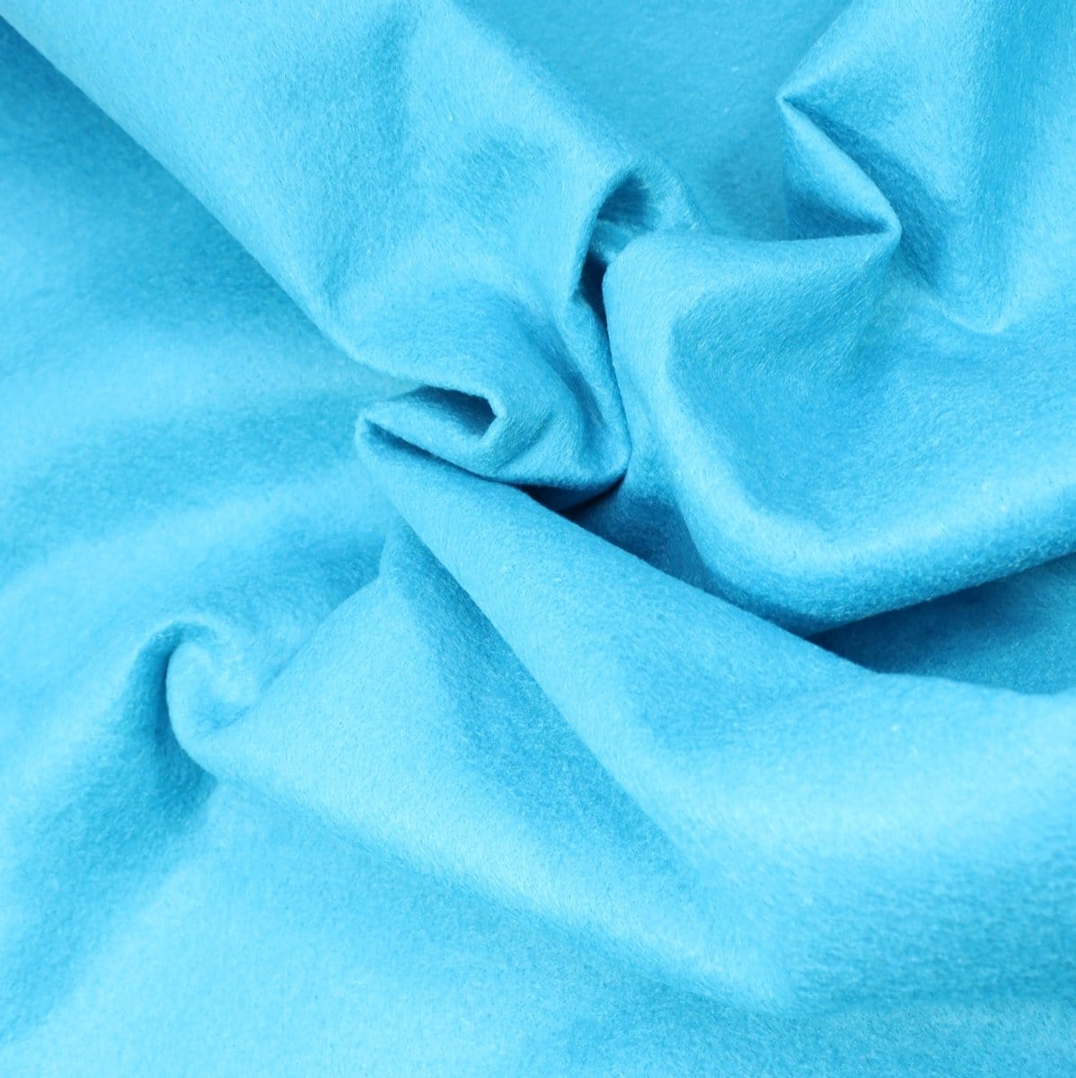 Pound A Metre Turquoise Soft Crafting Felt Fabric 55" Wide - Variations Available