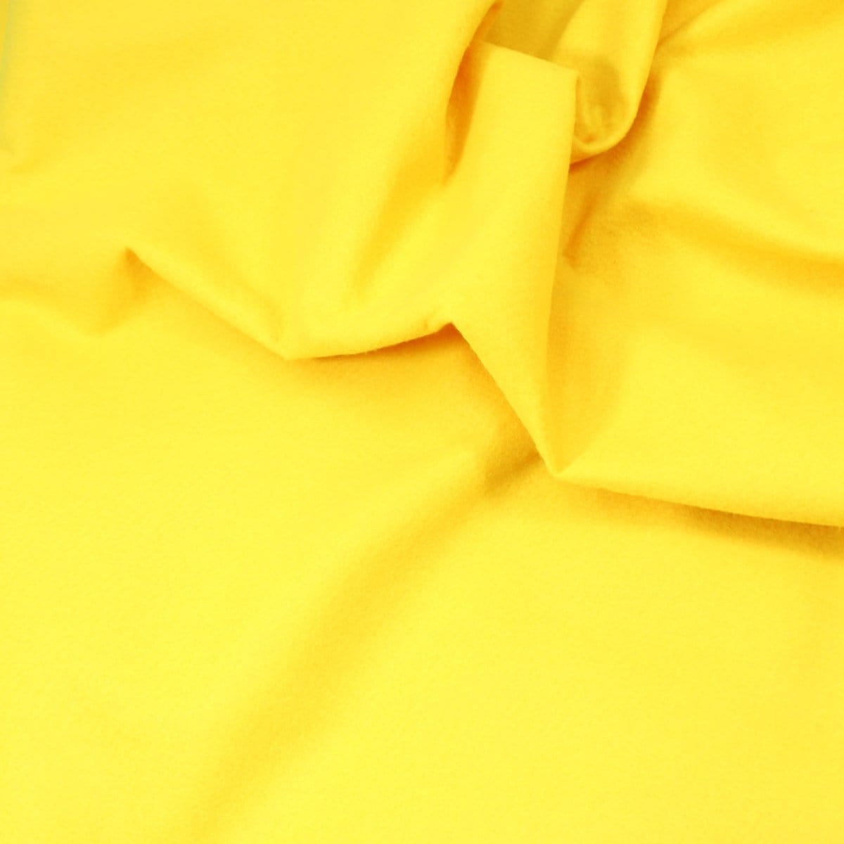 Pound A Metre Yellow Soft Crafting Felt Fabric 55" Wide - Variations Available