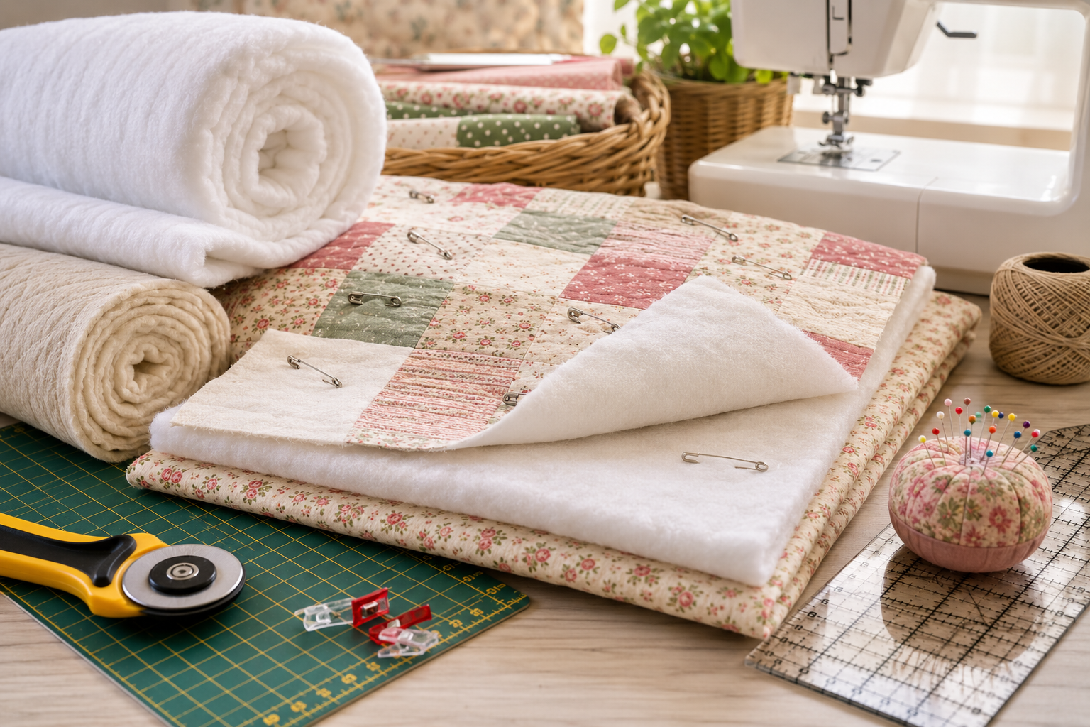How to Use Wadding the Right Way: Basting, Quilting and Avoiding the Common Pitfalls
