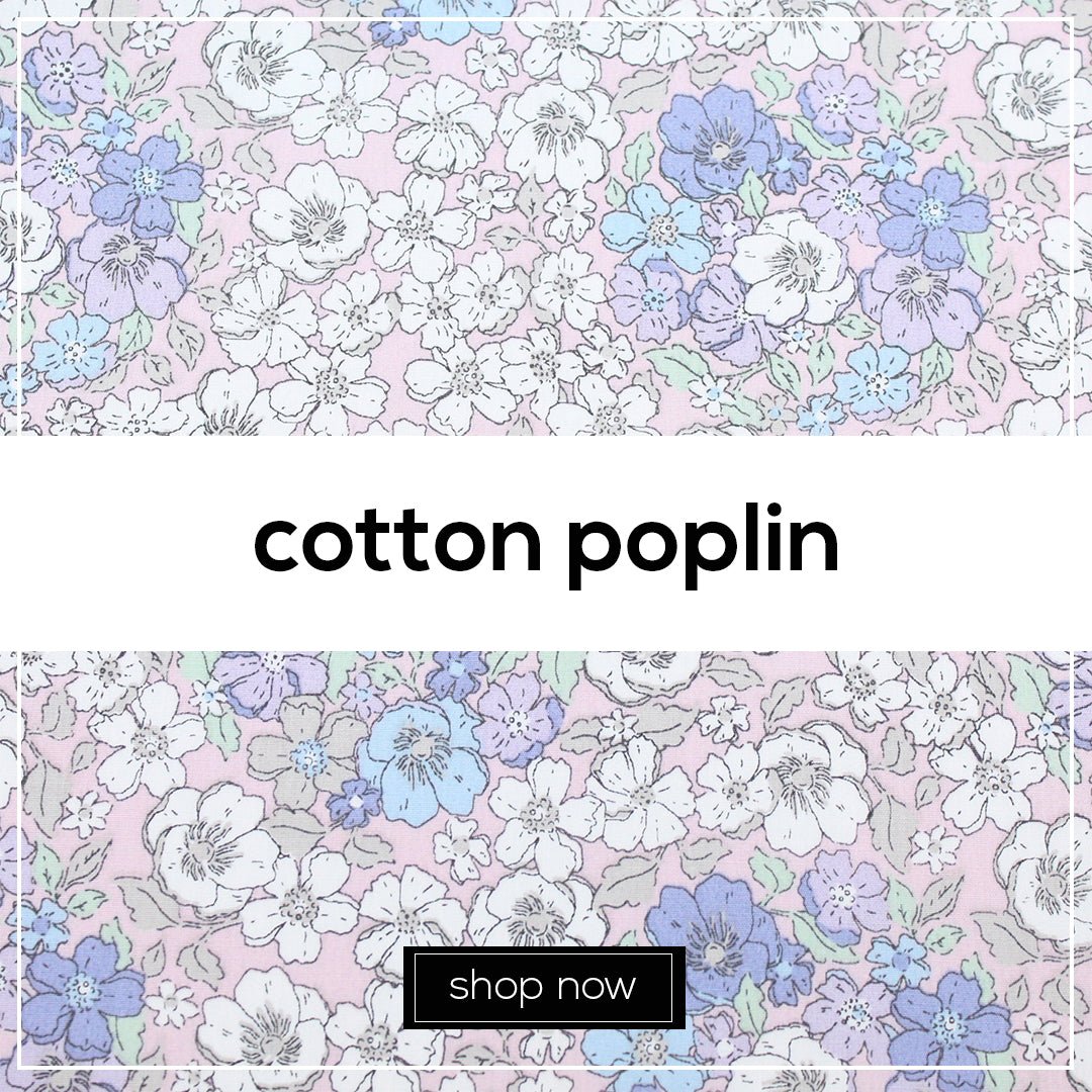 100% Cotton Poplin Fabric Bundle- 10 Metres – Pound A Metre