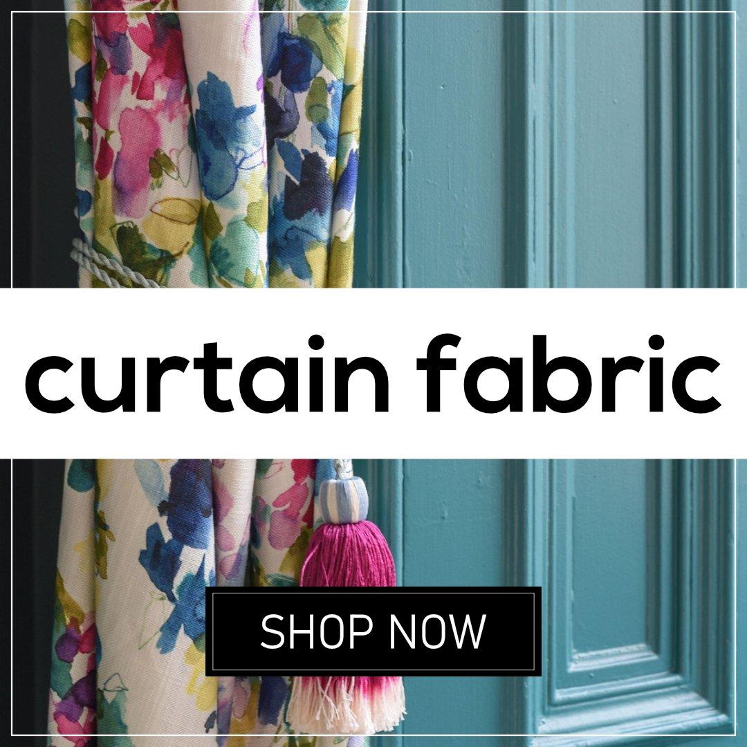 Curtain Fabrics UK - Linen, Net, Velvet & More | Fast UK Delivery ...