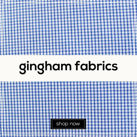 Gingham Fabrics - Pound A Metre