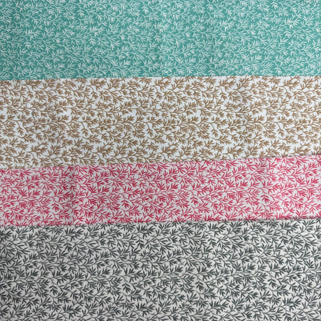 Pound A Metre 1 Metre Fat Quarter Bundle- 4 Pieces Per Bundle- (Autumn)