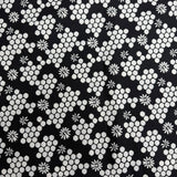 Pound A Metre 1 Metre Fat Quarter Bundle- 4 Pieces Per Bundle- (Black)