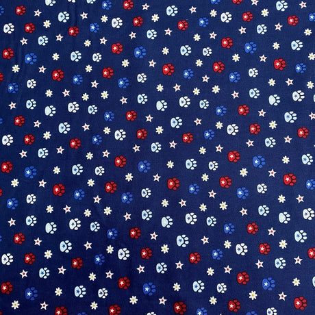 Pound A Metre 1 Metre Fat Quarter Bundle- 4 Pieces Per Bundle- (Blue)