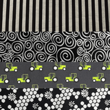 Pound A Metre 1 Metre Fat Quarter Bundle- 4 Pieces Per Bundle- (Dark)