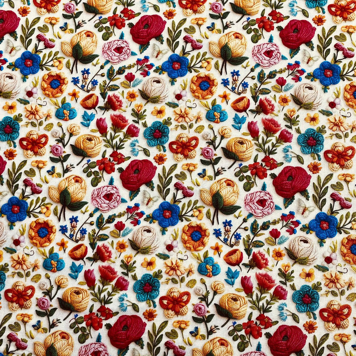 Pound A Metre 1 Metre Fat Quarter Bundle- 4 Pieces Per Bundle- (Garden)