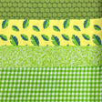 Pound A Metre 1 Metre Fat Quarter Bundle- 4 Pieces Per Bundle- (Green)