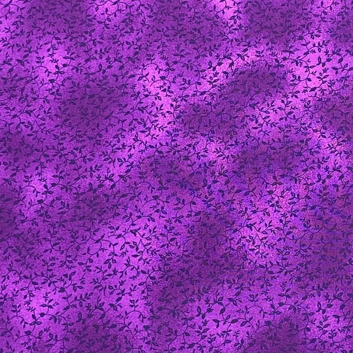 Pound A Metre 1 Metre Fat Quarter Bundle- 4 Pieces Per Bundle- (Maroon & Purple)