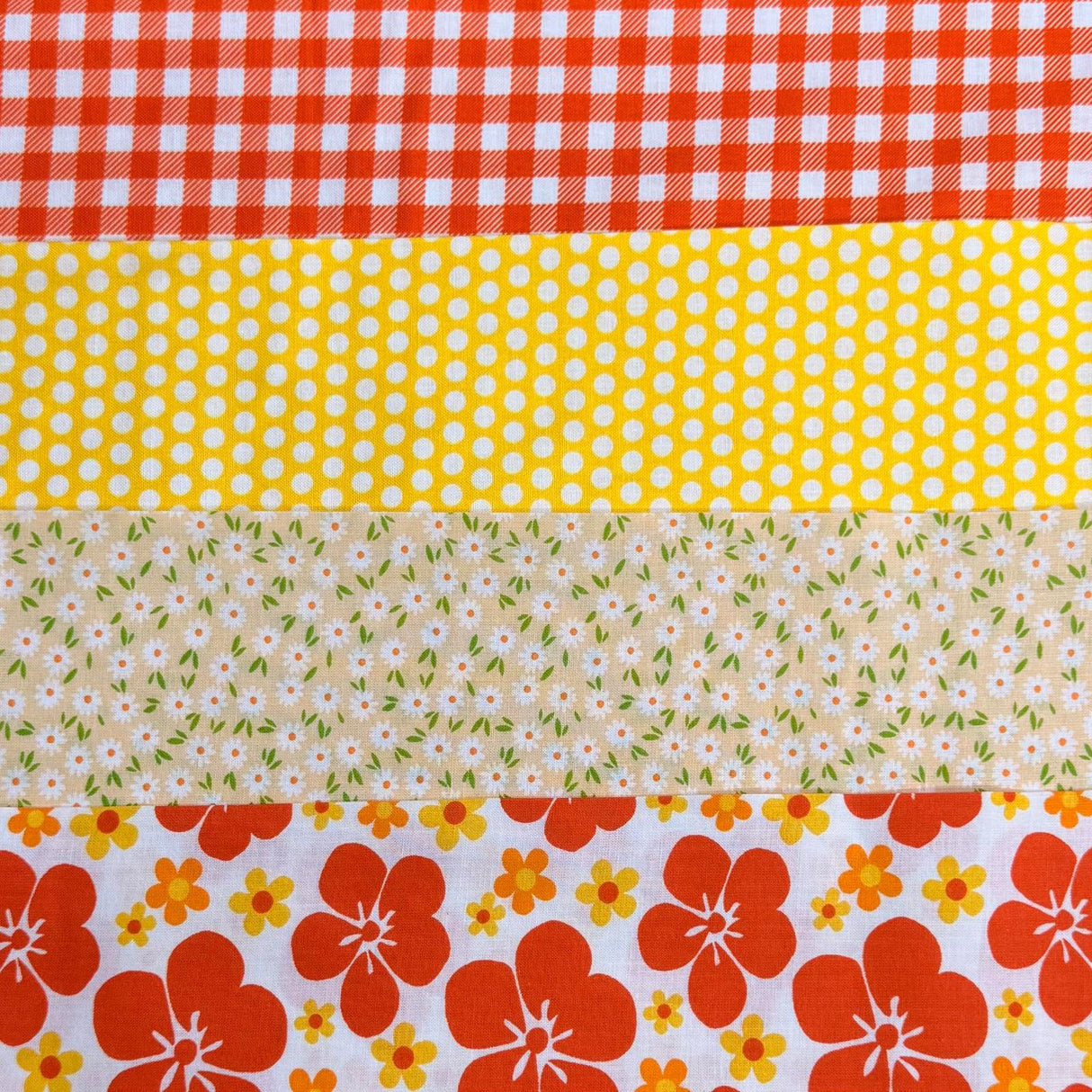 Pound A Metre 1 Metre Fat Quarter Bundle- 4 Pieces Per Bundle- (Multicolour)