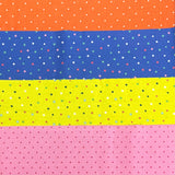 Pound A Metre 1 Metre Fat Quarter Bundle- 4 Pieces Per Bundle- (Polka)
