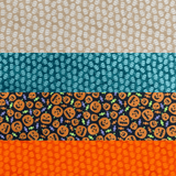 Pound A Metre 1 Metre Fat Quarter Bundle- 4 Pieces Per Bundle- (Pumpkin)