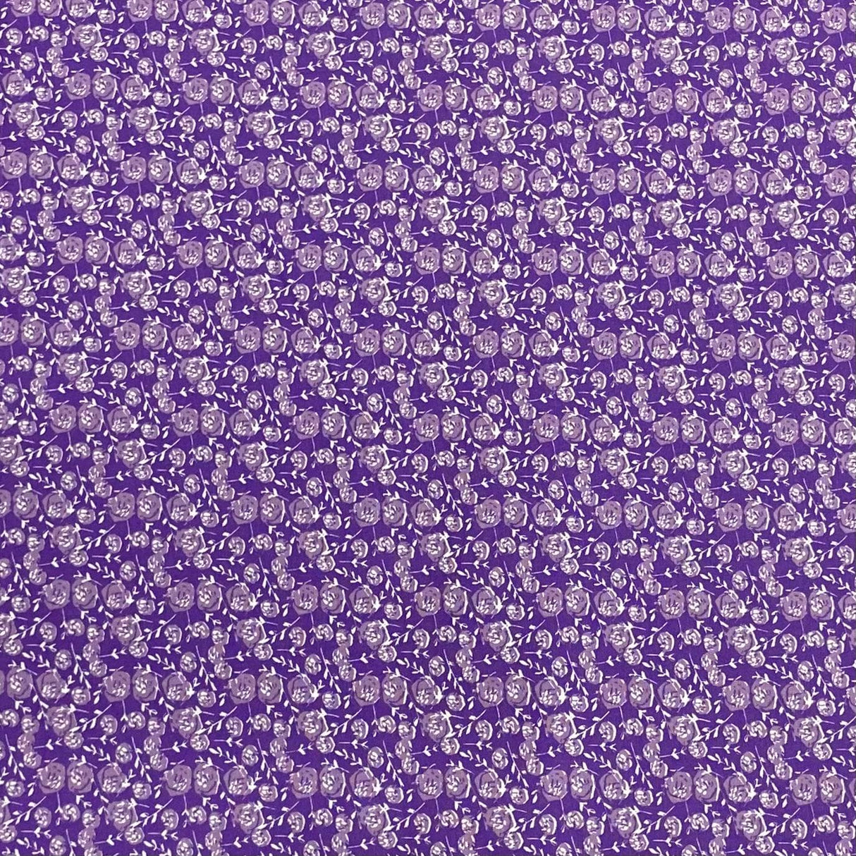 Pound A Metre 1 Metre Fat Quarter Bundle- 4 Pieces Per Bundle- (Purple & Yellow)