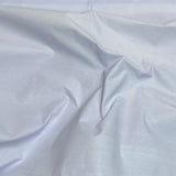 Pound A Metre 10 Metres 10 Metre Luxurious 100% Cotton - 55" Wide  (Lilac Touch White)
