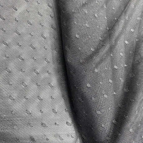 Pound A Metre 10 Metres 10 Metre Luxurious Soft Mesh Jersey - 55" (Black)