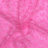 Pound A Metre 10 Metres, Floral Rachelle Lace - 45" Wide (Baby Pink)