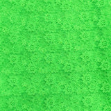 Pound A Metre 10 Metres, Floral Rachelle Lace - 45" Wide (Green)