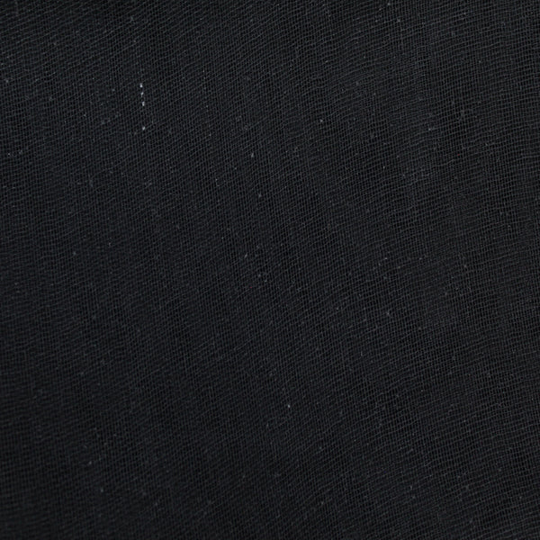 Pound A Metre 10FOR5 Cotton Muslin Stiff Finish - 42" Wide (Black)