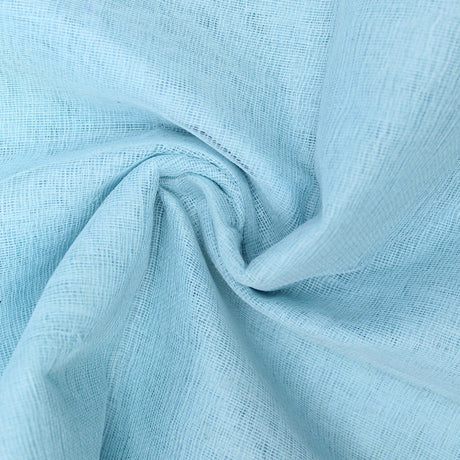 Pound A Metre 10FOR5 Cotton Muslin Stiff Finish - 42" Wide (Sky)