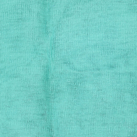 Pound A Metre 10FOR5 Cotton Muslin Stiff Finish - 42" Wide (Turquoise)