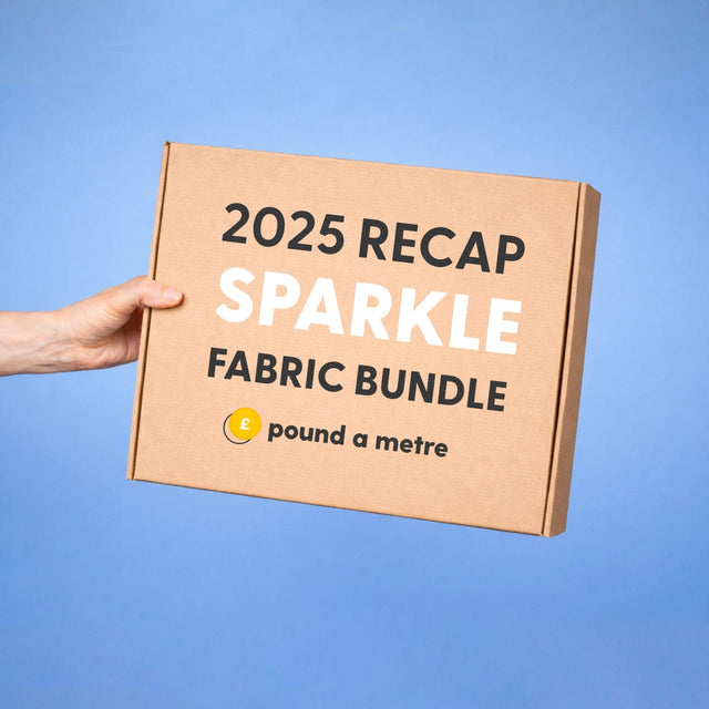 Pound A Metre 12 Metre Sparkle Fabric Bundle (2025 RECAP)