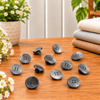Pound A Metre 12 Pack Premium Sewing Buttons – Perfect for Dressmaking & Crafts (Old Fasion)