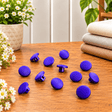 Pound A Metre 12 Pack Premium Sewing Buttons – Perfect for Dressmaking & Crafts (Queen Blue)