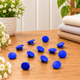 Pound A Metre 12 Pack Premium Sewing Buttons – Perfect for Dressmaking & Crafts (Royal Blue)