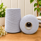 Pound A Metre 2/28Nm 100% High Bulk Acrylic Yarn 1.25KG Cone Machine Knitting (Grey)