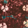 Pound A Metre 2.9 Metre Premium Tie Dye Cotton –  36” Wide - (Dark Brown)
