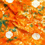 Pound A Metre 2.9 Metre Premium Tie Dye Cotton –  36” Wide - (Orange)