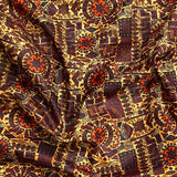 Pound A Metre 2.9 Metres Luxury Printed Cotton – 36" Wide- (Brown Egypt)
