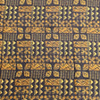 Pound A Metre 2.9 Metres Luxury Printed Cotton – 36" Wide- (Brown & Yellow)