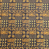 Pound A Metre 2.9 Metres Luxury Printed Cotton – 36" Wide- (Brown & Yellow)