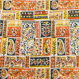 Pound A Metre 2.9 Metres Luxury Printed Cotton – 36" Wide- (Orange Architect)