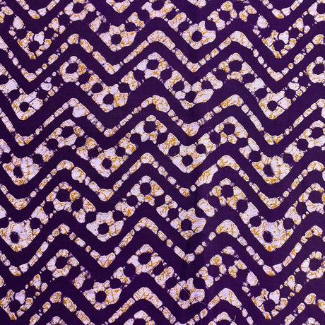 Pound A Metre 2.9 Metres Luxury Printed Cotton – 36" Wide- (Purple)