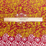 Pound A Metre 2.9 Metres Luxury Printed Cotton – 36" Wide- (Wine)