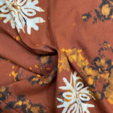 Pound A Metre 2.9 Metres 2.9 Metres Premium Quality 100% Cotton Batik - 36" Wide -  (Brown) (EOL)