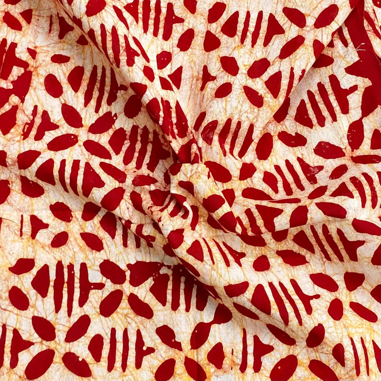 Pound A Metre 2.9 Metres 2.9 Metres Premium Quality 100% Cotton Batik - 45" Wide -  (Design 1, Col 2)