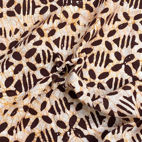 Pound A Metre 2.9 Metres 2.9 Metres Premium Quality 100% Cotton Batik - 45" Wide -  (Design 1, Col 2)