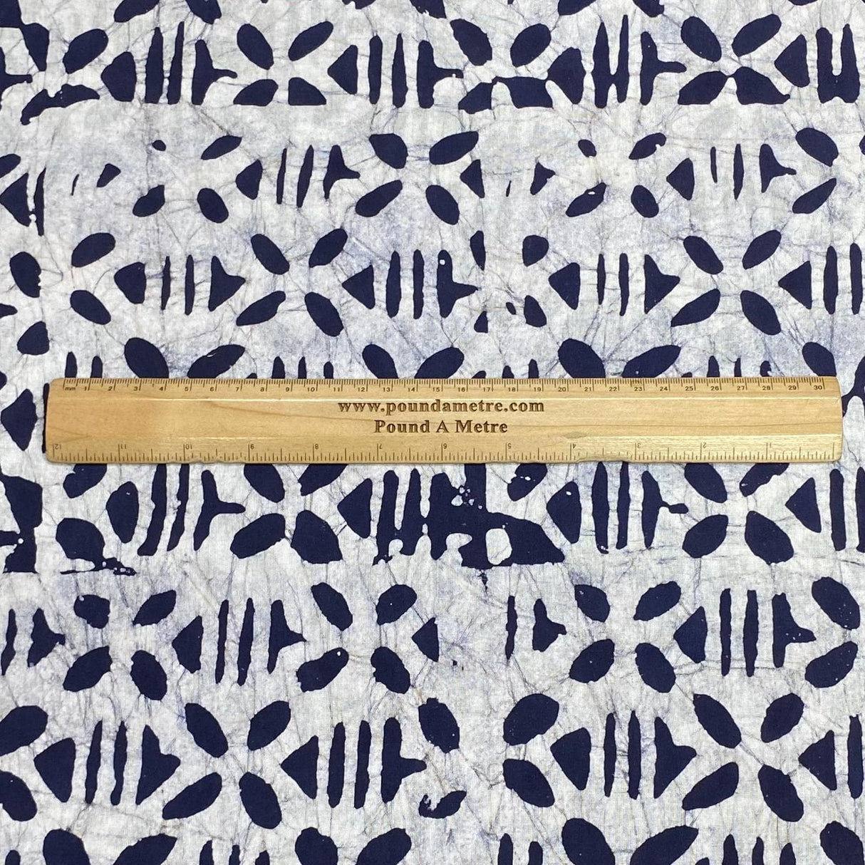 Pound A Metre 2.9 Metres 2.9 Metres Premium Quality 100% Cotton Batik - 45" Wide -  (Design 1, Col 6)